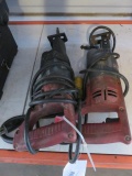 (2) MILWAUKEE 20V ELECTRIC SAWZALLS