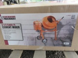 CENTRAL MACHINERY 3-1/2 CUBIC FT. CEMENT MIXER