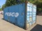 20' SHIPPING CONTAINER