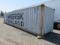 40' SHIPPING CONTAINER