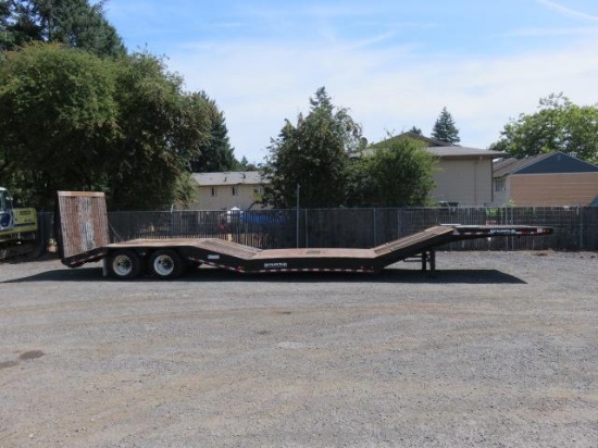 1998 DYNAWELD 40' SELF CONTAINED BEAVER TAIL TRAILER