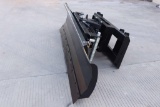 86'' SKID STEER HYDRAULIC DOZER BLADE (UNUSED IN CRATE)