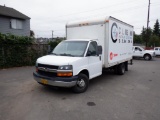 2007 CHEVROLET EXPRESS 3500 14' CUT AWAY BOX VAN