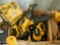 BOX OF DEWALT CORDLESS POWER TOOLS