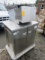 SECO STAINLESS STEEL FOOD CART AND STAINLESS STEEL ROLLING CART