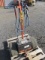 2 WHEEL BATTERY JUMPER DOLLY W/JUMPER CABLES & BATTERY