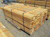 PALLET OF APPROX. (319) 6'-1X4'' CEDAR BOARDS