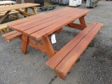 6'X58'' CEDAR PICNIC TABLE