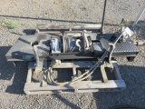 STEEL DIAMOND PLATE BUMPER W/ WINCH