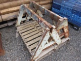 (2) STEEL A-FRAME SAW HORSES