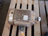 BALDOR 15HP SUPER E ELECTRIC MOTOR, VOLTS 230/460 AMP 36/18