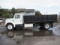 1997 INTERNATIONAL 4700 16' FLATBED DUMP TRUCK