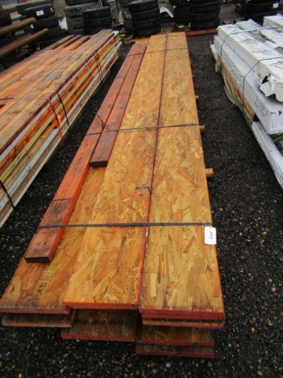 ASSORTED APPROX 20' PLYWOOD JOISTS