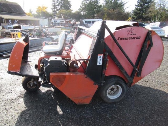 SMITH CO SWEEPER STAR 60 RIDING SWEEPER