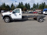 2009 FORD F550 CAB & CHASSIS