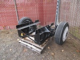 FRAME MOUNTED STEERABLE DROP AXLE