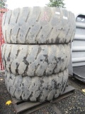 (3) TITAN STL3 20.5R25 TIRES