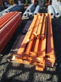 PALLET OF ASSORTED 99'', 59'', 51'' PALLET RACK LOAD BEAMS