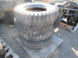 (4) TRACKMOBILE 9.00-20NHS TIRES