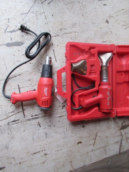 LOT OF (2) MILWAUKEE HEAT GUNS