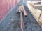 PALLET OF ASSORTED I-BEAM, ANGLE IRON, C-CHANNEL & A 7''X15' SQUARE METAL PIPE