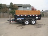 2013 LOAD 8' X 12' DUMP TRAILER