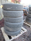 (6) MICHELIN XRV 235/80R22.5 TIRES