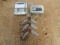 (3) KLECKER KNIVES UMM-KX FOLDING KNIFE/ KEY BAR