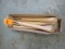 (4) KLECKER KLAX WOOD HANDLES