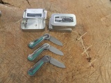 (3) KLECKER KNIVES UMM-KX FOLDING KNIFE/ KEY BAR