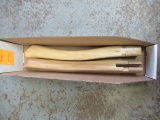 (2) KLECKER KLAX WOOD HANDLES