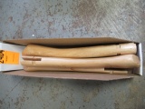 (4) KLECKER KLAX WOOD HANDLES