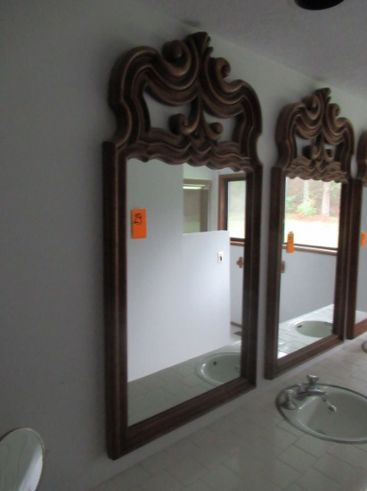 MIRROR W/ WOODEN FRAME