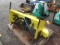 JOHN DEERE 59'' 3 POINT PTO SNOW BLOWER ATTACHMENT