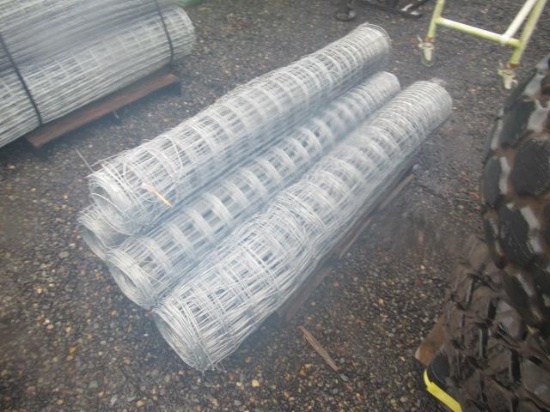 (4) ROLL'S OF 6' FIELD FENCING