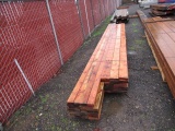 LOT OF ASSORTED WOODEN BEAMS