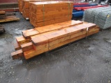 (15) ASSORTED WOOD BEAMS