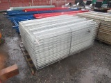 APPROX. (28) 73'' X 55'' WIRE MESH PALLET RACK DECKING