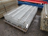 APPROX. (14) 73'' X 46'' WIRE MESH PALLET RACK DECKING