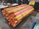 APPROX. (67) ASSORTED PALLET RACK LOAD BEAMS