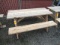 6' CEDAR PICNIC TABLE