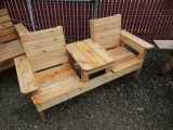 66'' X 24'' DOUBLE SEAT CEDAR BENCH