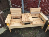 66'' X 24'' DOUBLE SEAT CEDAR BENCH