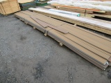 LOT OF (43) 20' X 5 1/2'' X 1'' CONTOUR GROOVED COMPOSITE DECKING BOARDS