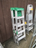 (2) 5' STEEL STEP LADDERS