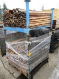 (2) STACKABLE CRATES OF ASSORTED WOOD