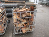 CRATE OF FIRE WOOD