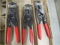 (3) ASSORTED HAND CRIMP TOOLS