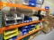 CONTENTS OF (3) SHELVES - ASSORTED SIZE PARTS BINS W/ELECTRICAL COMPONENTS