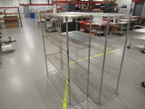 (2) 4 SHELF METRO RACKS